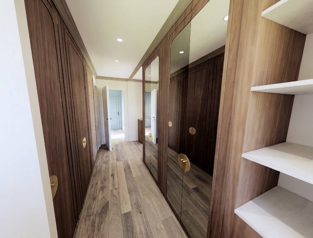 Rendu 3D - Dressing et portes miroir