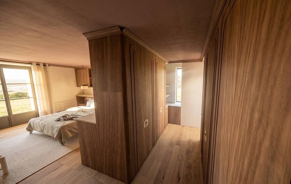 Rendu 3D - Suite parentale et dressing